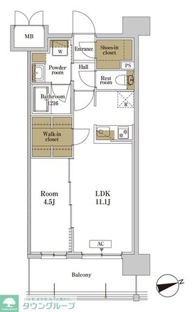 RJRプレシア川口の物件間取画像